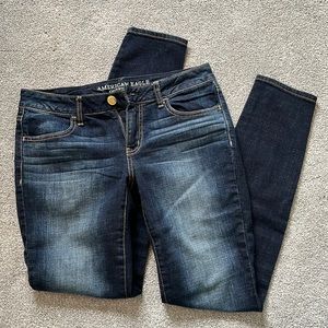 American Eagle Dark Wash Jegging